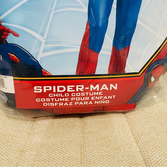 NEW‎ Marvel Spiderman Child Kid Costume Size M 8-10 - Picture 4 of 5